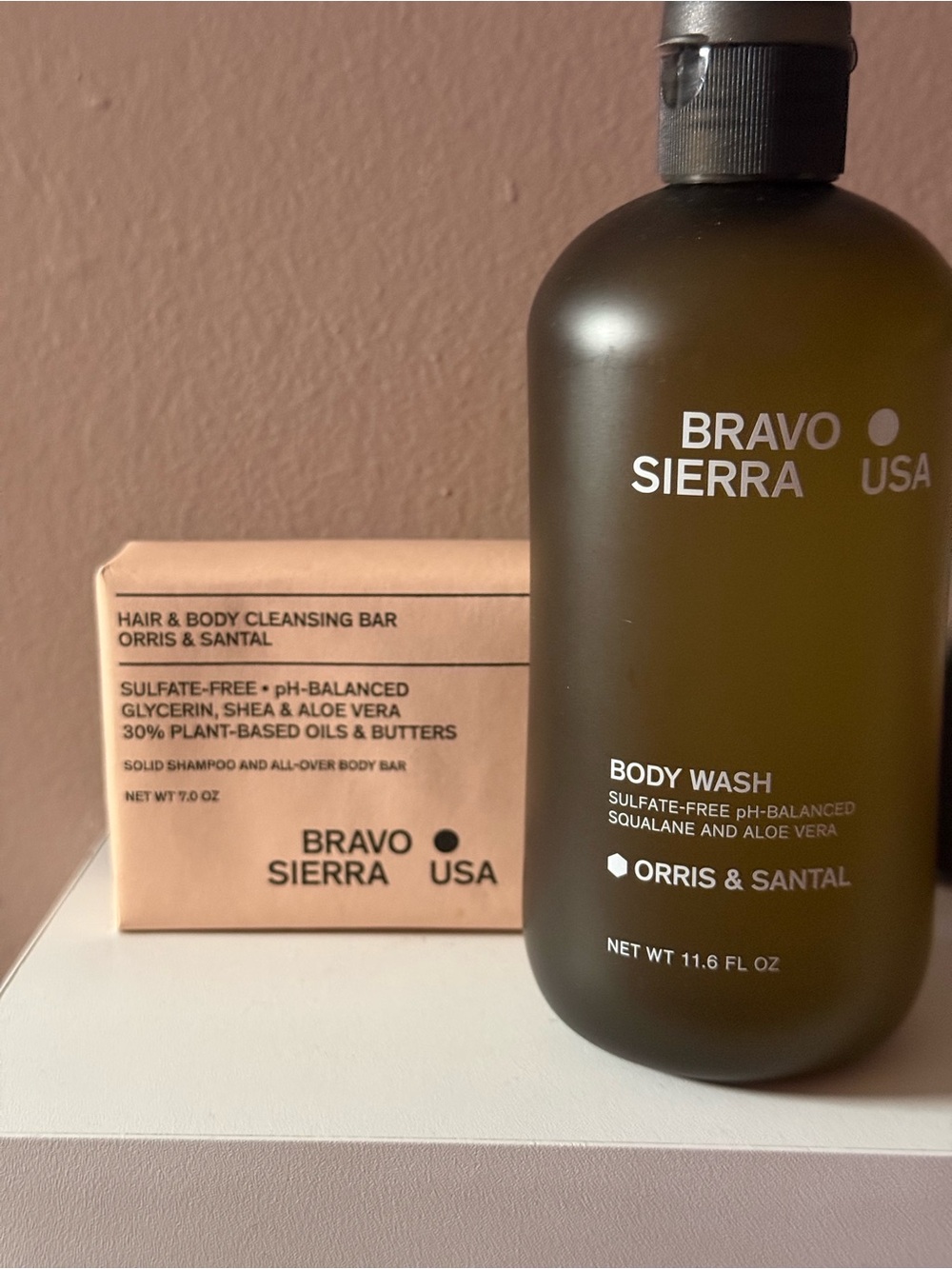 Bravo Sierra Orris & Santal Body Wash